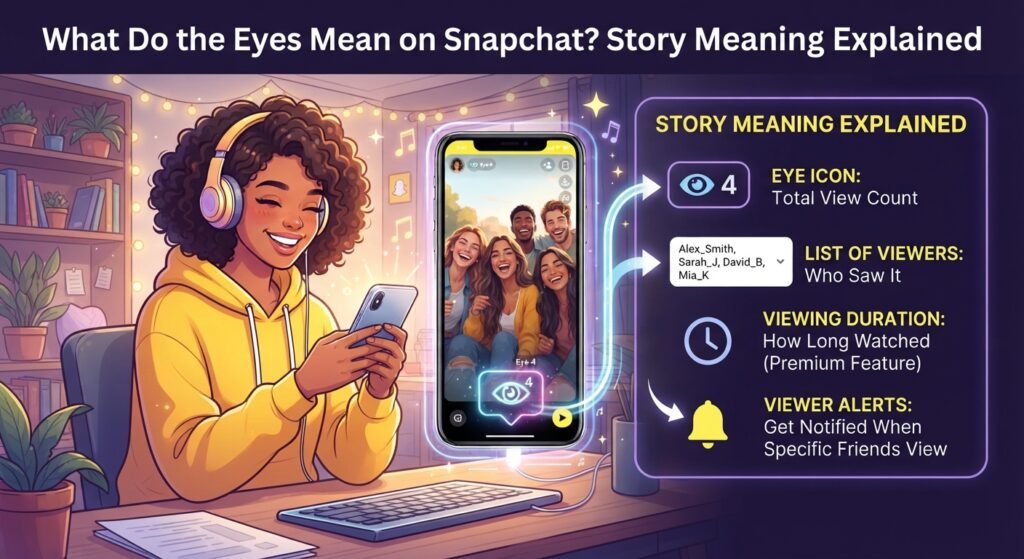 What Do the Eyes Mean on Snapchat
