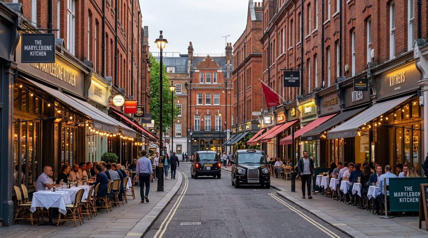 Restaurants in Marylebone